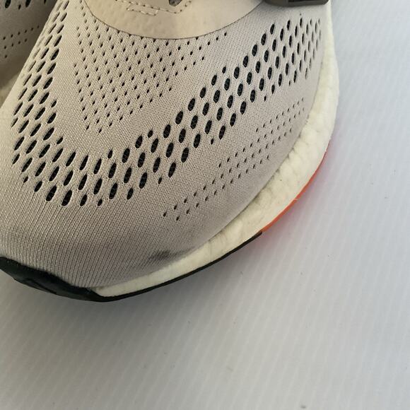 Adidas Running Shoes Ultraboost 22 White Orange  Size 10.5 Men  Boost Comfort main image 4